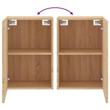 Sonoma Oak TV Wall Cabinets - Stylish & Functional Storage