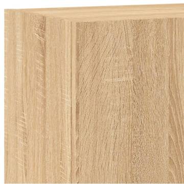 Sonoma Oak TV Wall Cabinets - Stylish & Functional Storage