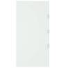 2 Piece Side Panels for Door Canopy - Tempered Glass - Hipomarket