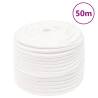 Boat Rope Full White 12 mm 50 m Polypropylene Colour white Quantity in Package 1 Length 50 m Diameter 12 mm 