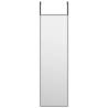 Black Door Mirror 30x100 cm - Stylish and Versatile Home Decor