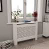 Radiator Cover White 112x19x81.5 cm MDF Colour white Size 112 x 19 x 81.5 cm Quantity in Package 1 