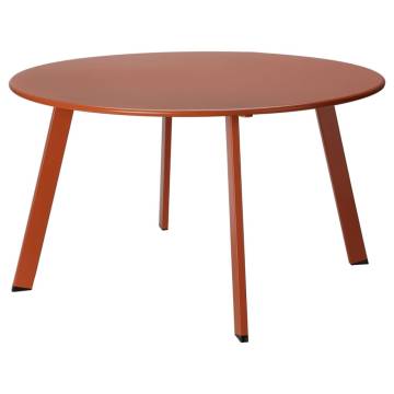 ProGarden End Table 70x40 cm - Elegant Matte Terracotta