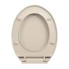 Soft-Close Toilet Seat Apricot Oval - Durable & Stylish