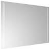 Stylish LED Bathroom Mirror 70x50 cm | Hipo Market