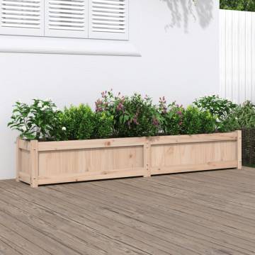 Garden Planter 180x31x31 cm - Solid Wood Pine | HipoMarket