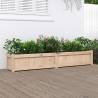 Garden Planter 180x31x31 cm Solid Wood Pine Colour natural pine Quantity in Package 1 