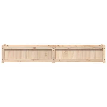 Garden Planter 180x31x31 cm - Solid Wood Pine | HipoMarket