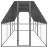 Galvanised Steel Outdoor Chicken Cage 2x8x2m - Durable & Safe