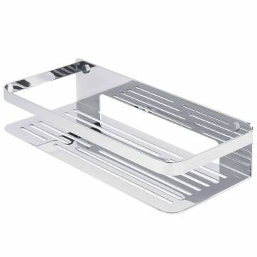 Tiger Chrome Bathroom Basket Caddy - Stylish Storage Solution