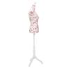 Ladies Bust Display Mannequin - Elegant Cotton Rose Design