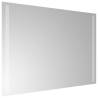 Stylish LED Bathroom Mirror 50x70 cm | HipoMarket UK