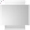 Stylish LED Bathroom Mirror 50x70 cm | HipoMarket UK