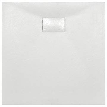 Shower Base Tray SMC White 90x90 cm - Durable & Modern Design