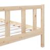 Solid Wood Bed Frame 90x200 cm | Timeless Design - HipoMarket