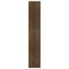 Book Cabinet/Room Divider Brown Oak - Stylish & Practical