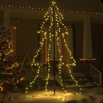 Christmas Cone Tree with 240 LEDs | Indoor & Outdoor Decor