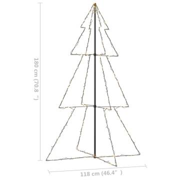 Christmas Cone Tree with 240 LEDs | Indoor & Outdoor Decor