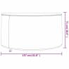 Waterproof Garden Furniture Covers 2 pcs Ø 157x71 cm