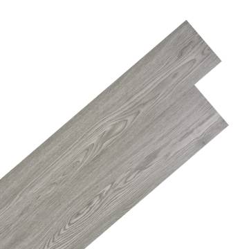 Self-Adhesive PVC Flooring Planks - Dark Grey 5.02 m²