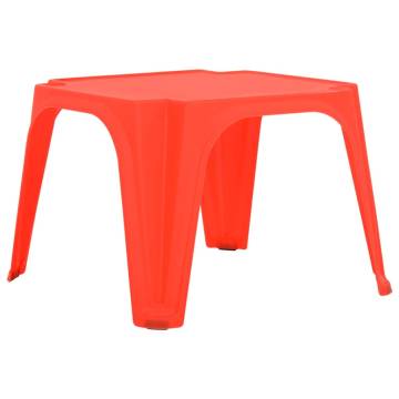 Colorful Children's Table and Chair Set PP - Safe & Fun