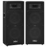 Professional Passive Hifi Stage Speakers - 1000W Black (2 pcs)