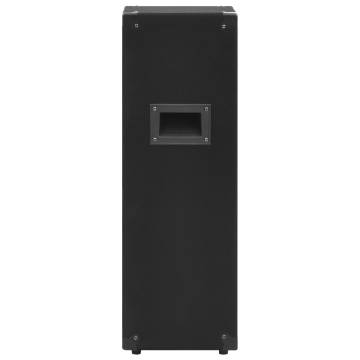 Professional Passive Hifi Stage Speakers - 1000W Black (2 pcs)