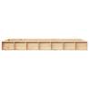 Solid Wood Bed Frame 90x200 cm – Stylish & Sturdy Design