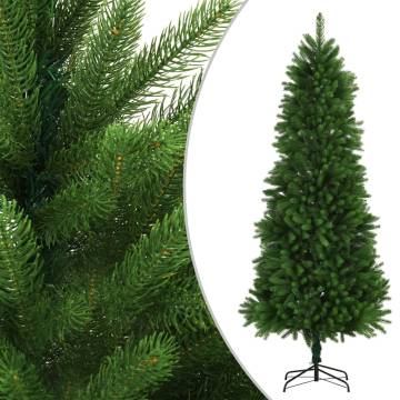 240 cm Pre-lit Christmas Tree with Ball Set - Green | HipoMarket