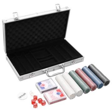 300 Piece Poker Chip Set - Casino Quality at Home