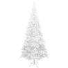 240 cm White Pre-lit Christmas Tree with Ball Set | Hipo Market