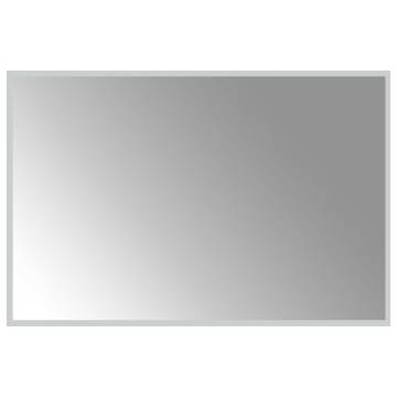 Stylish LED Bathroom Mirror 60x90 cm - IP65 Waterproof