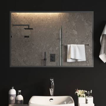 Stylish LED Bathroom Mirror 60x90 cm - IP65 Waterproof