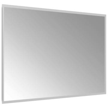 Stylish LED Bathroom Mirror 60x90 cm - IP65 Waterproof