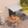 Manual Retractable Awning 350x250 cm Cream - Hipomarket