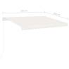 Freestanding Manual Retractable Awning 350x250 cm - Cream