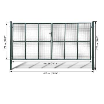 Durable Mesh Garden Gate | 415x225 cm & 400x175 cm - HipoMarket