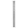 Garden Fence Posts - 20 pcs Silver 200 cm Galvanised Steel