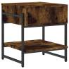 Stylish Smoked Oak Coffee Table - 40x40x45 cm | HipoMarket