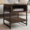 Coffee Table Brown Oak 40x40x45 cm Engineered Wood Colour brown oak Quantity in Package 1 