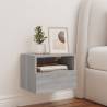 TV Wall Cabinet Grey Sonoma - Space Saving & Stylish Design