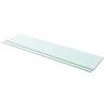 Shelves 2 pcs Panel Glass Clear 110x25 cm Size 110 x 25 cm Quantity in Package 2 Number of Pieces 1 