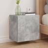 TV Wall Cabinets 2 pcs Concrete Grey 40.5x30x40 cm Engineered Wood Colour concrete grey Quantity in Package 2 Height 40 cm 