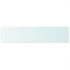 Clear Glass Shelves - 2 pcs 110x25 cm | Hipo Market