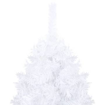 Artificial Pre-lit Christmas Tree with Ball Set - 120 cm White