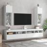 Stylish LED TV Cabinets 2 pcs White | Hipomarket UK