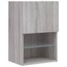 LED TV Cabinets 2 pcs Grey Sonoma | Stylish & Practical Design