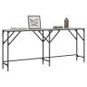 Stylish Grey Sonoma Console Table - 180x29x75 cm