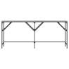 Stylish Grey Sonoma Console Table - 180x29x75 cm