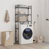 Washing Machine Shelf Grey Sonoma - 67x25x163 cm | HipoMarket